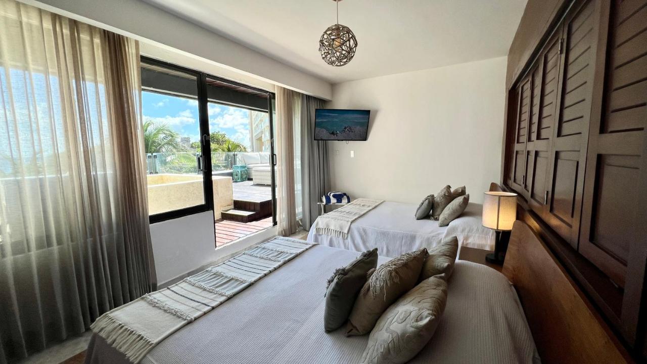 Xcanan Loft On Park Royal, The Best Area In Cancun Right On The Beach 外观 照片