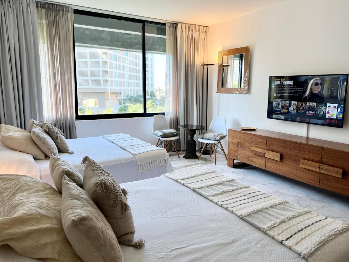 Xcanan Loft On Park Royal, The Best Area In Cancun Right On The Beach 外观 照片
